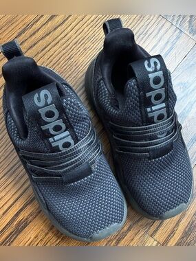 ADIDAS Kids Black Slip-On Athletic Sneakers